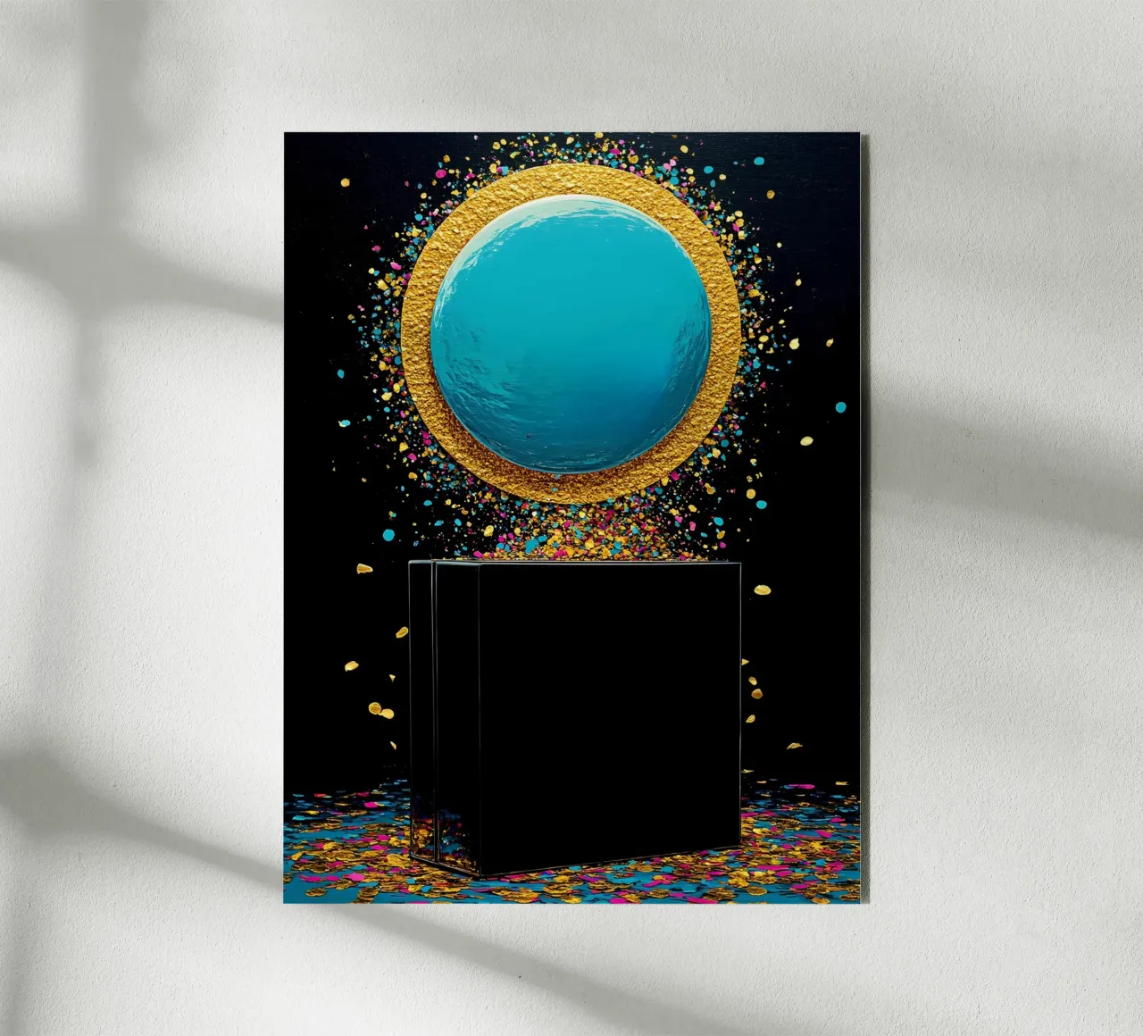 Confetti - Pop Art alluminio dibond da ColorCrash Gallery