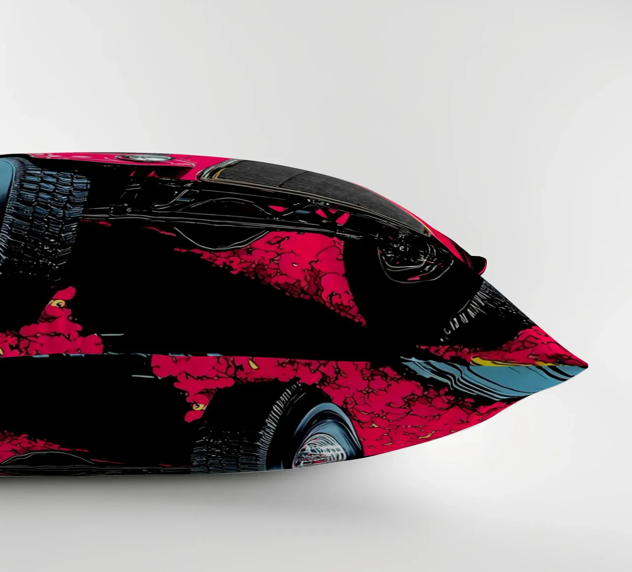 Camion classico - Pop Art cuscino da ColorCrash Gallery