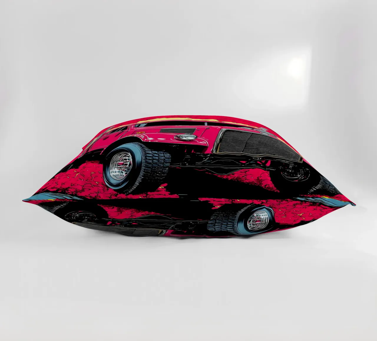 Camion classico - Pop Art cuscino da ColorCrash Gallery