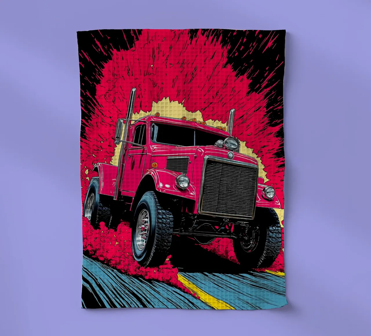Camion classico - Pop Art canovaccio da cucina da ColorCrash Gallery