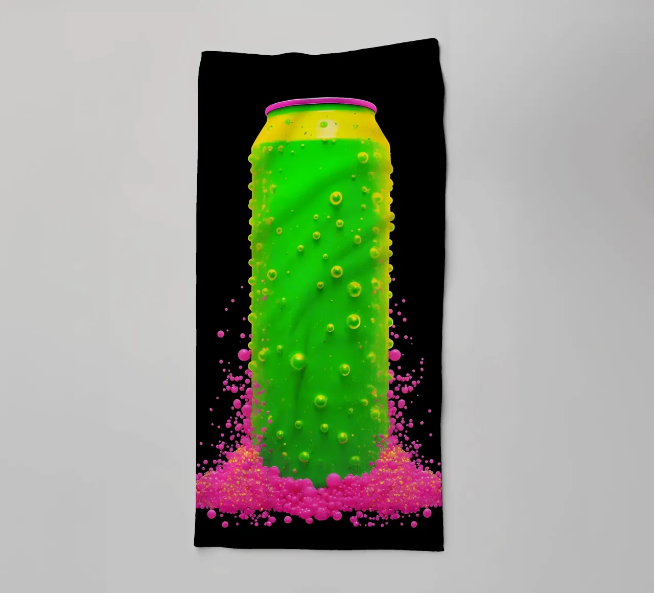 Lata de refresco - Pop Art toalla de baño de ColorCrash Gallery