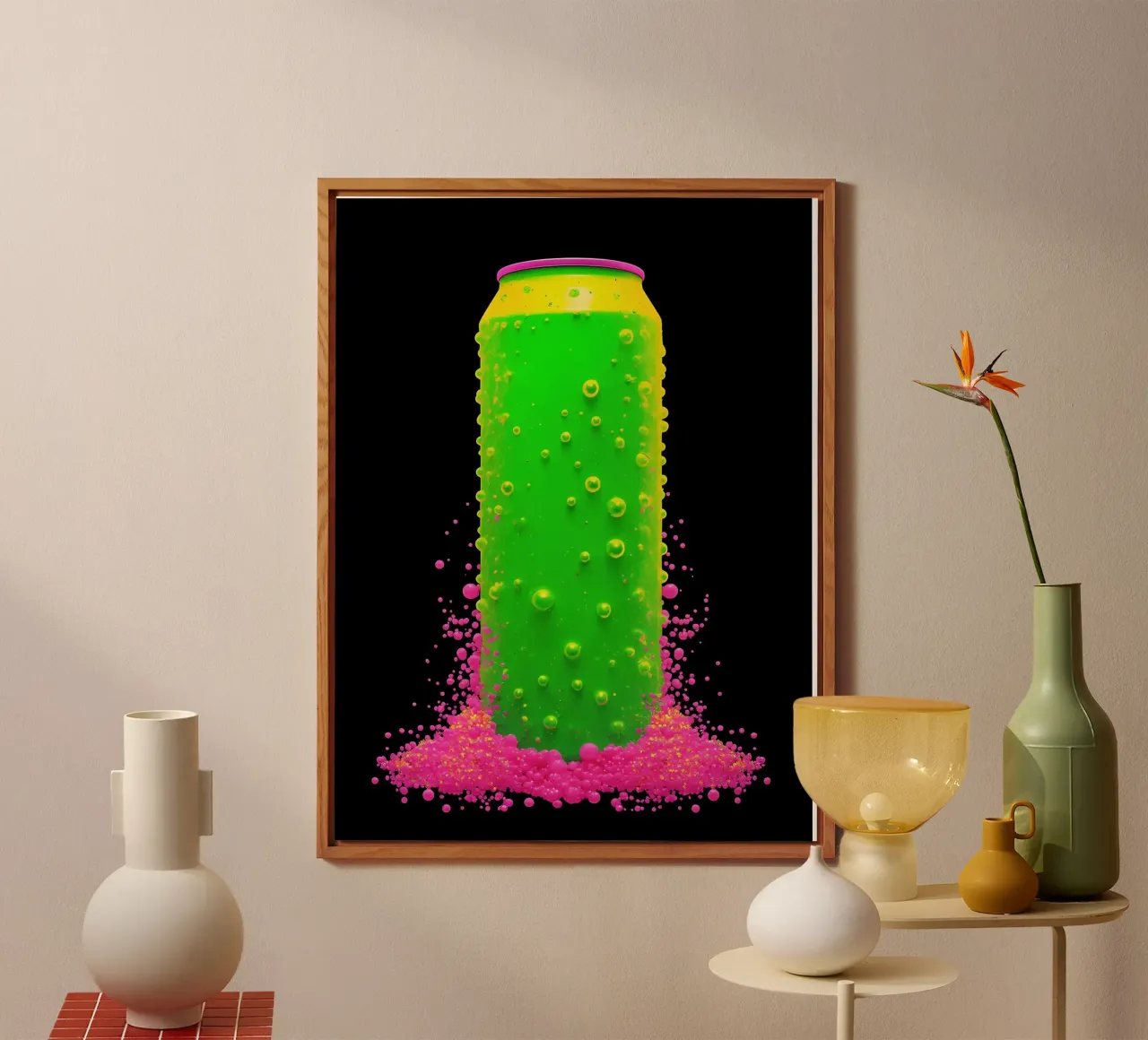 Lata de refresco - Pop Art aluminio dibond de ColorCrash Gallery
