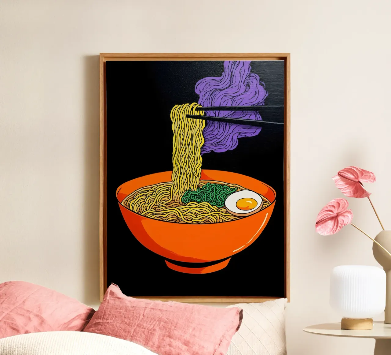 Windows - Pop Art canvas with Floater frame by ColorCrash Gallery