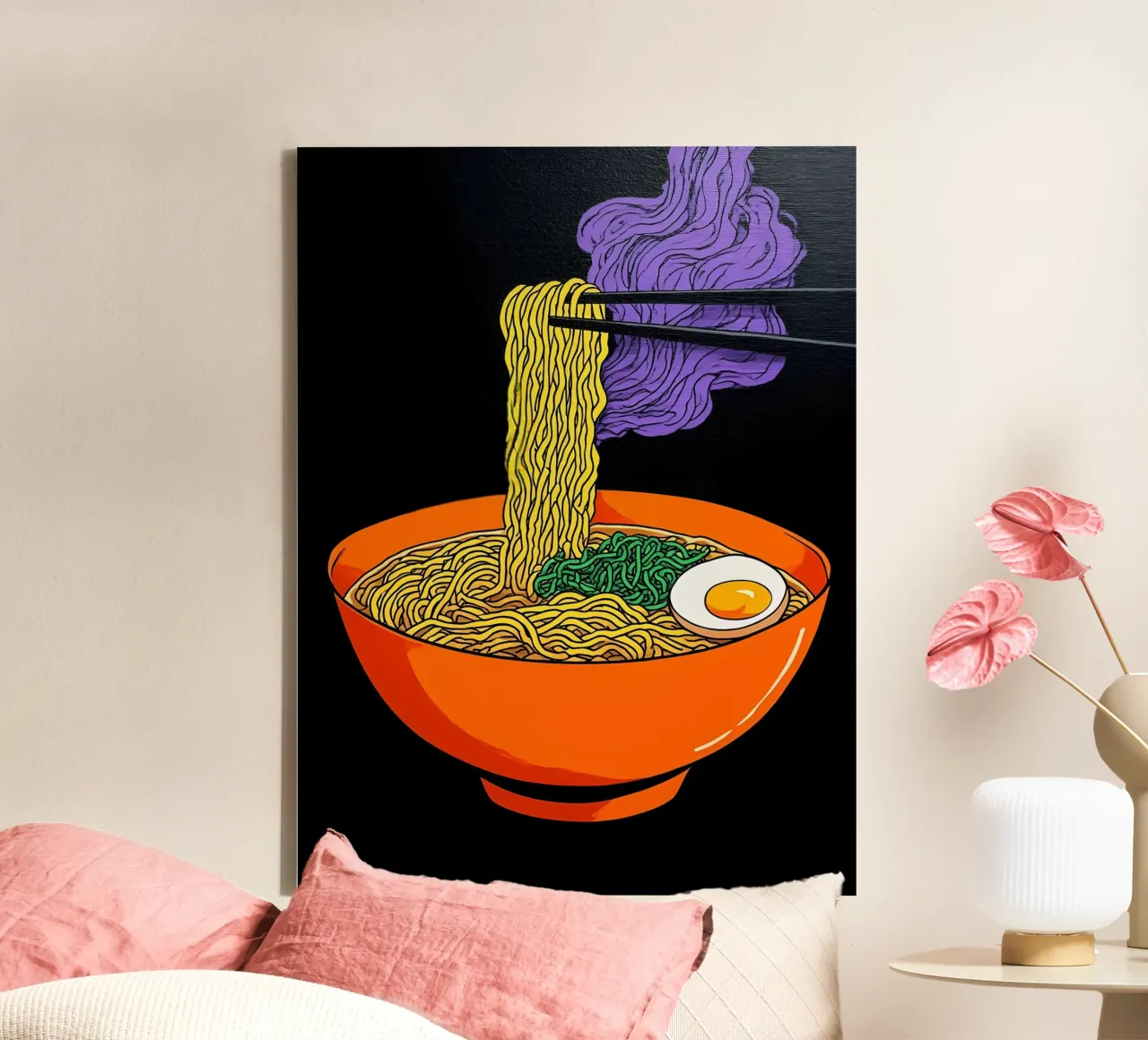 Windows - Pop Art canvas with Floater frame by ColorCrash Gallery