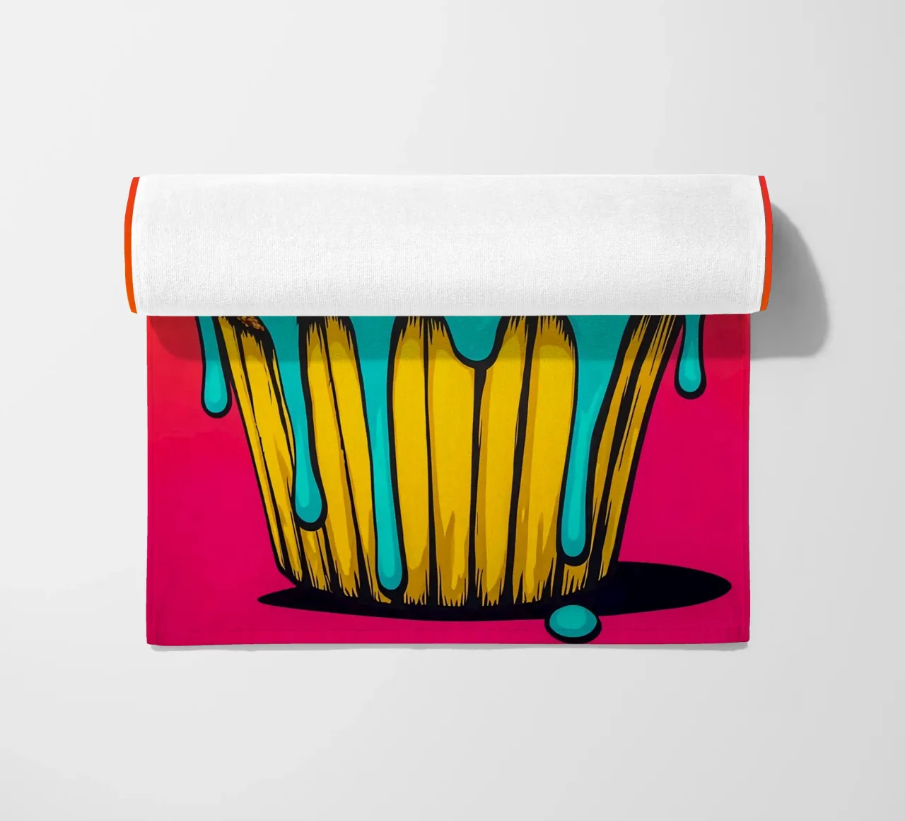 Cupcake - Pop Art telo mare da ColorCrash Gallery