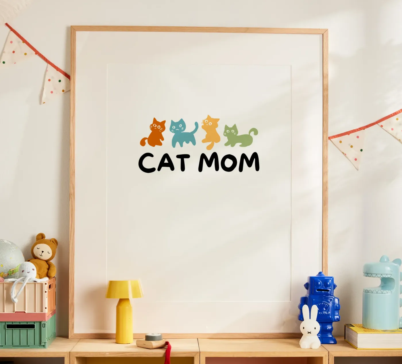 Katzenmama Poster von khoailang