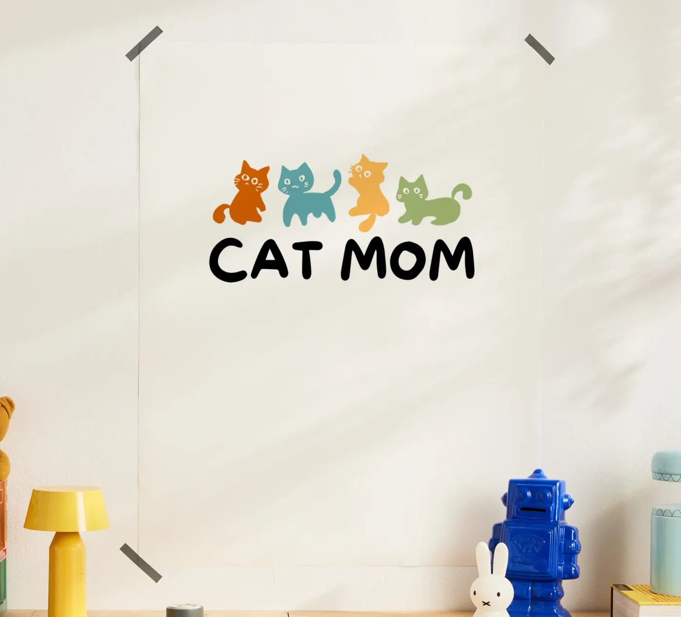 kattenmoeder poster van khoailang