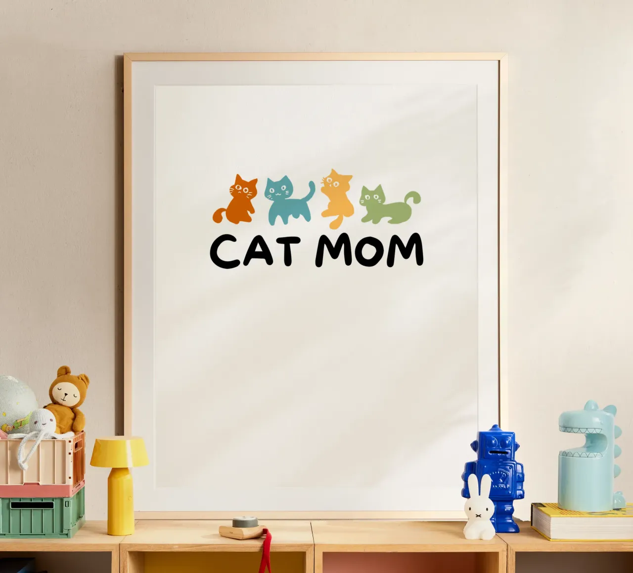 kattenmoeder poster van khoailang