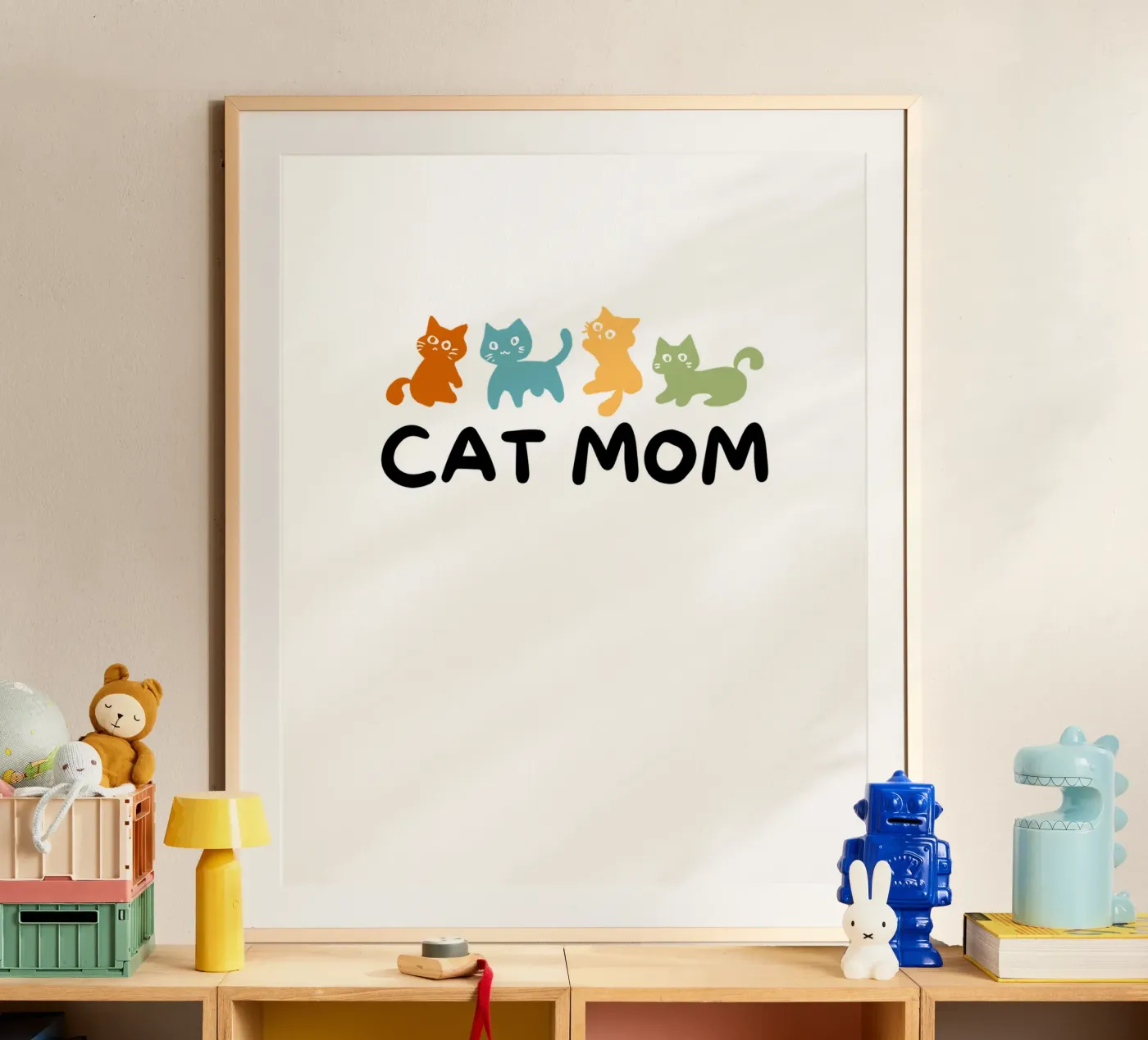 Katzenmama Poster von khoailang