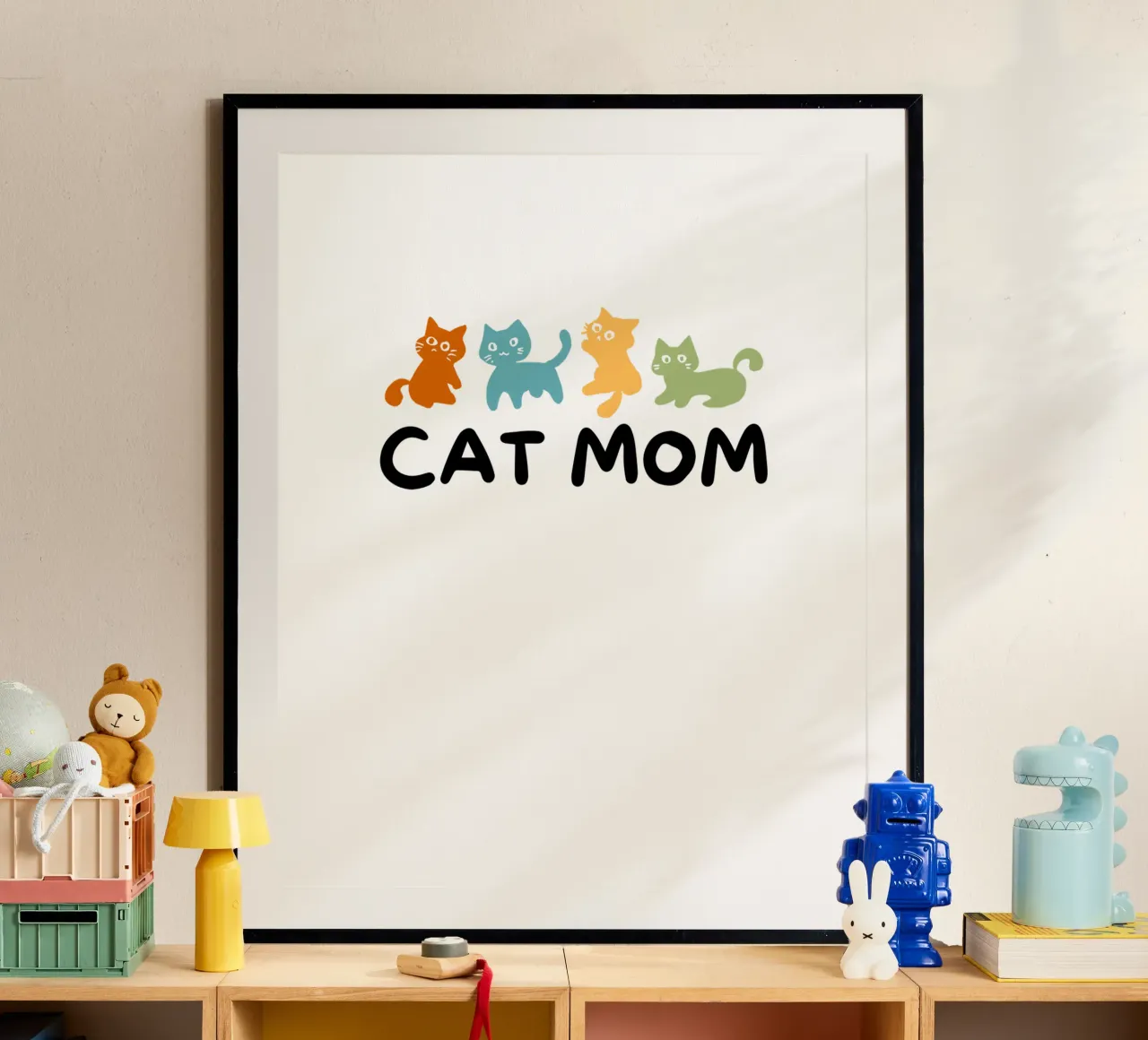 kattenmoeder poster van khoailang