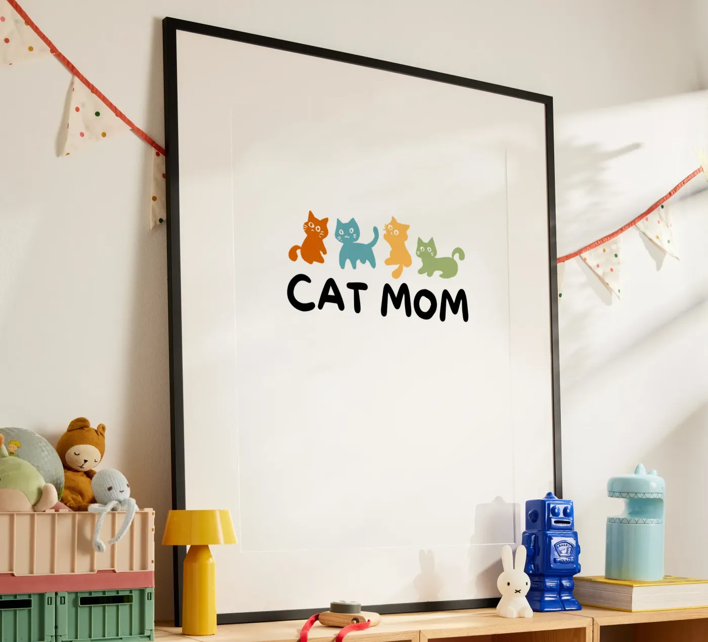 Katzenmama Poster von khoailang