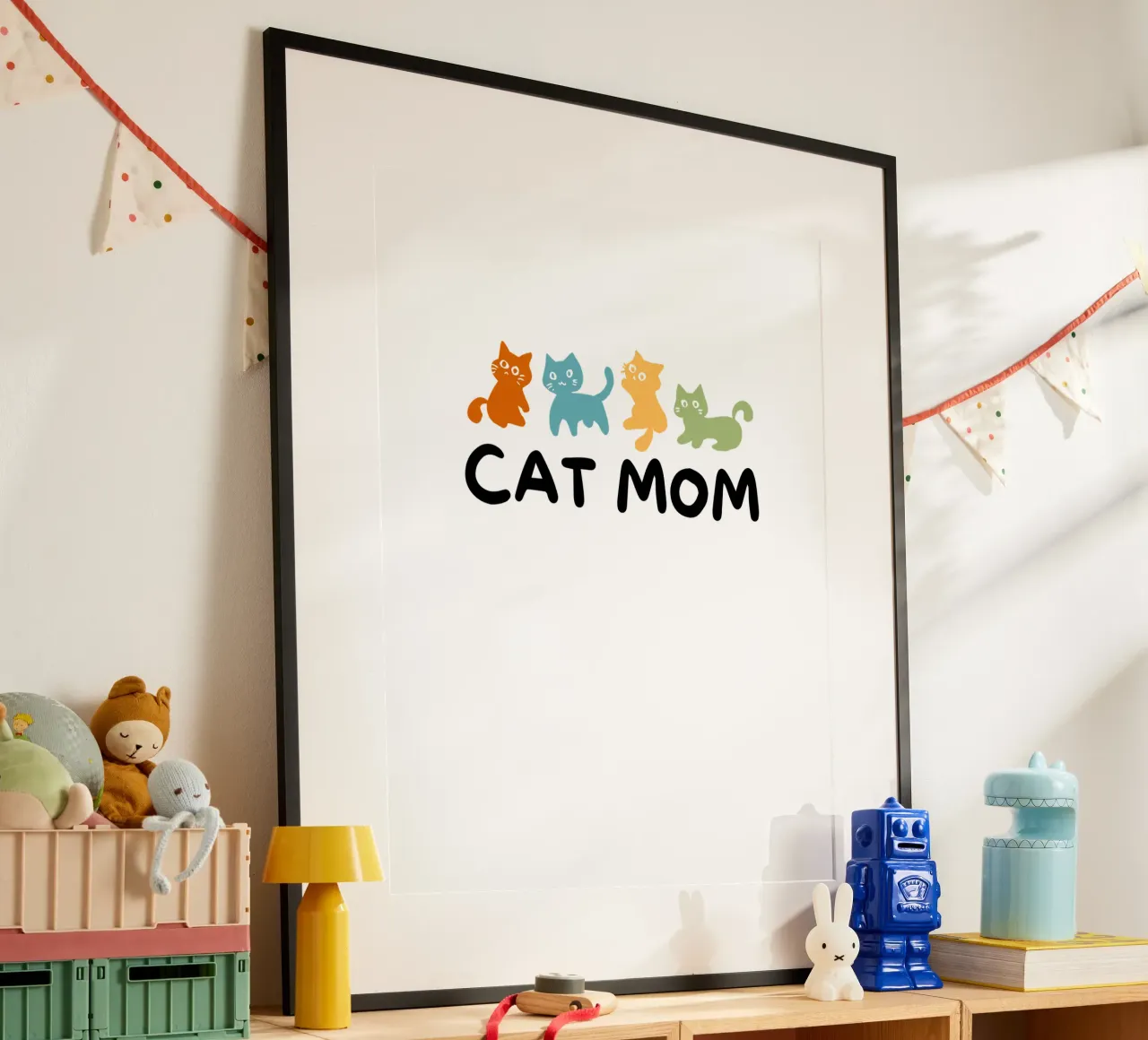 cat mom poster by khoailang