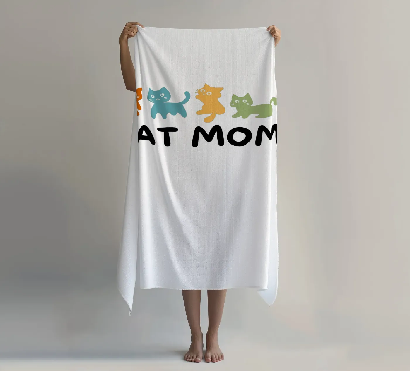 mamma gatto telo mare da khoailang