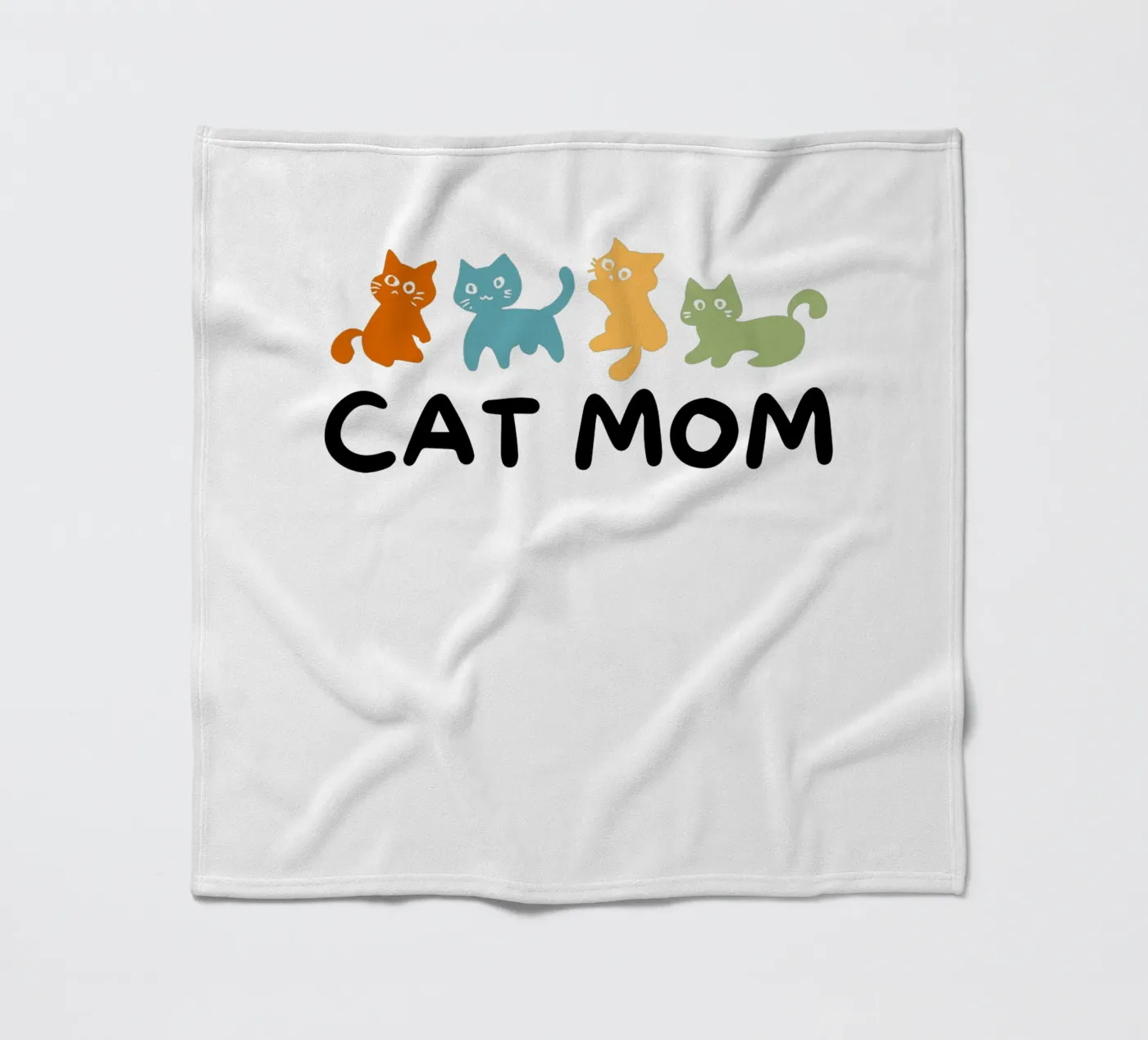 kattenmoeder fleecedeken van khoailang