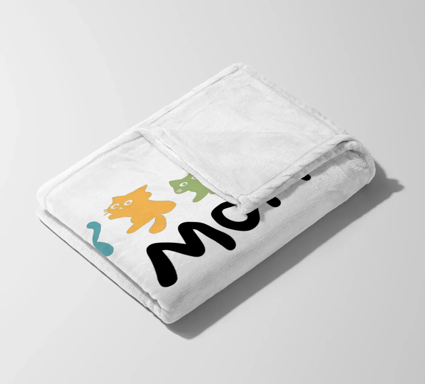 kattenmoeder fleecedeken van khoailang