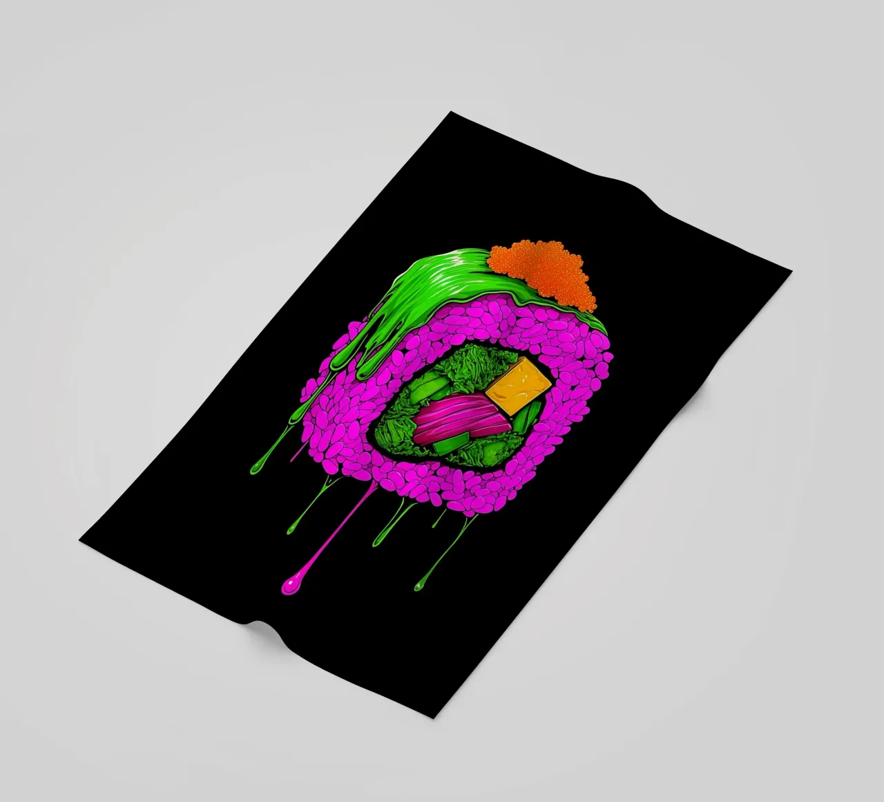 Sushi - Pop Art telo mare da ColorCrash Gallery
