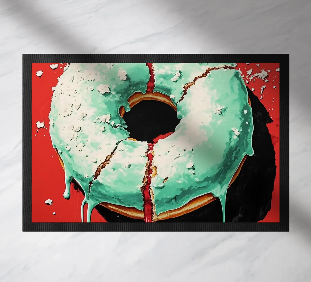 Ciambella - Pop Art zerbino da ColorCrash Gallery