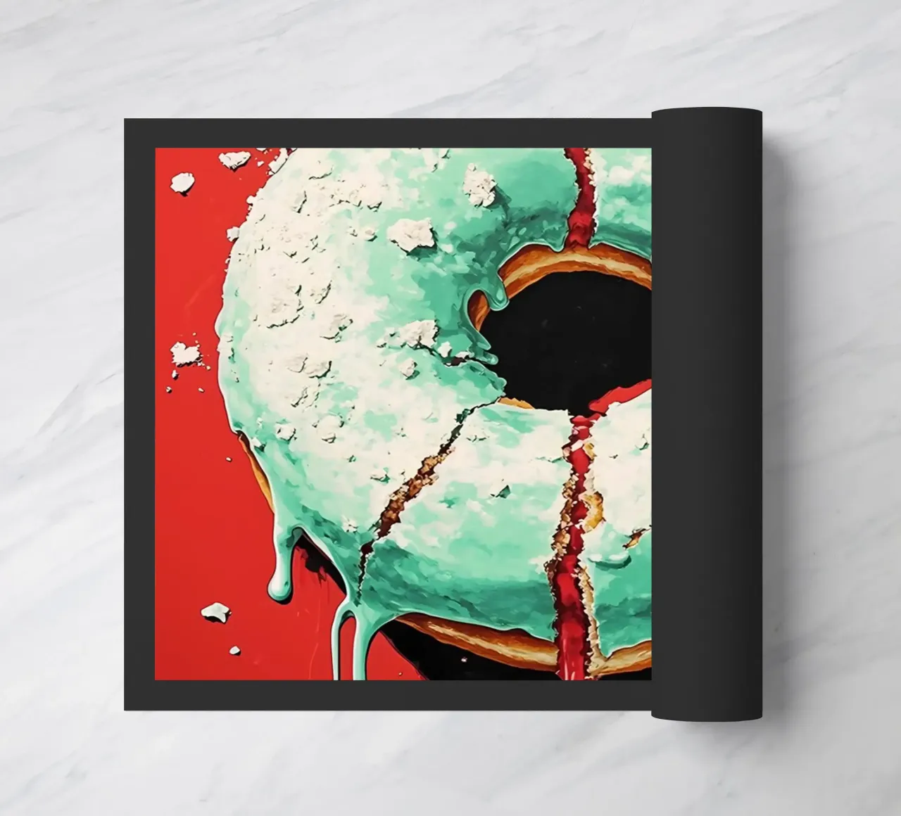 Ciambella - Pop Art zerbino da ColorCrash Gallery