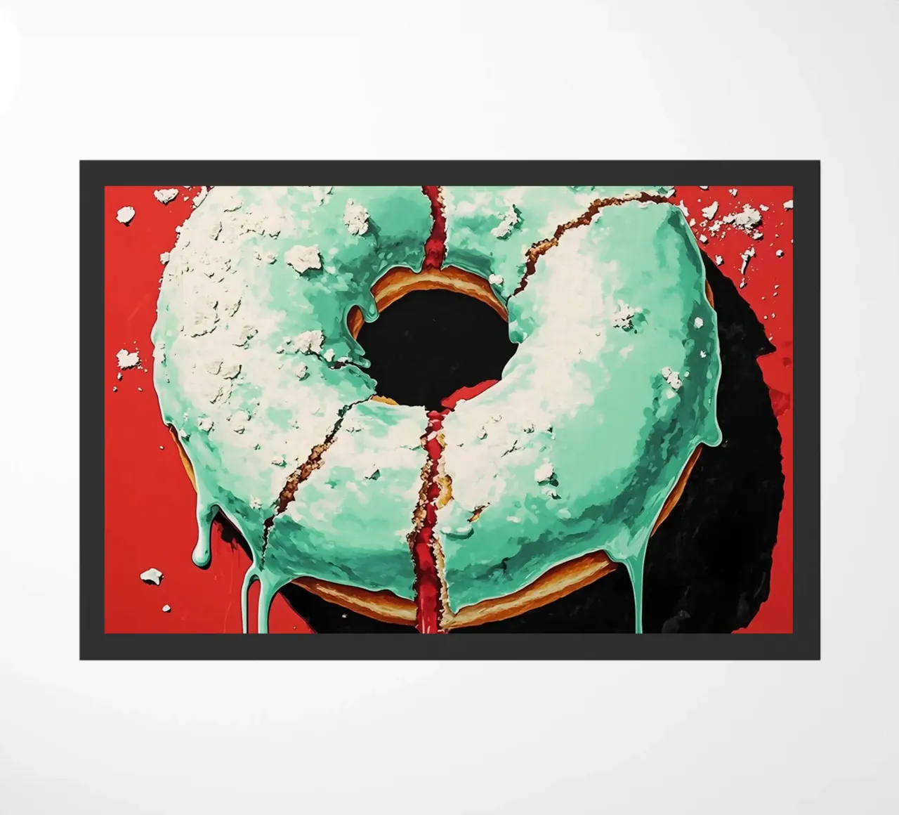 Ciambella - Pop Art zerbino da ColorCrash Gallery