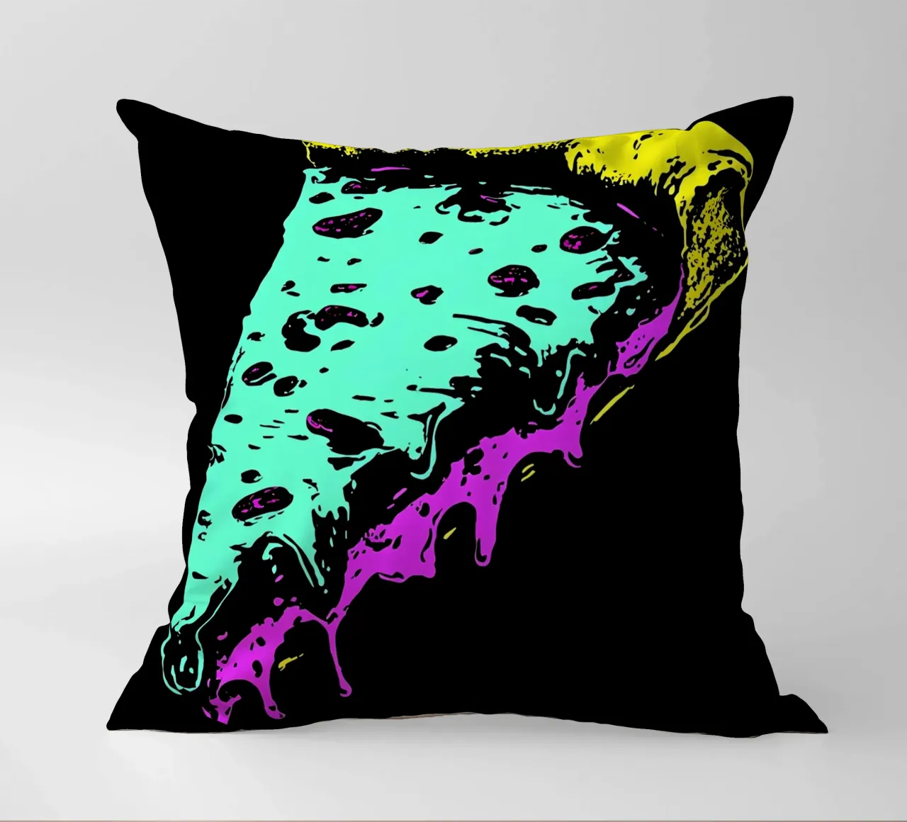 Pizza Slice - Pop Art cuscino da ColorCrash Gallery
