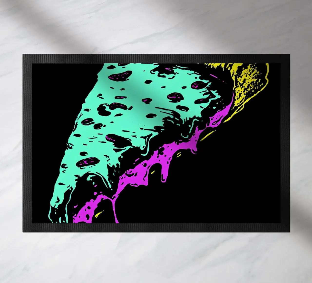 Pizza Slice - Pop Art zerbino da ColorCrash Gallery
