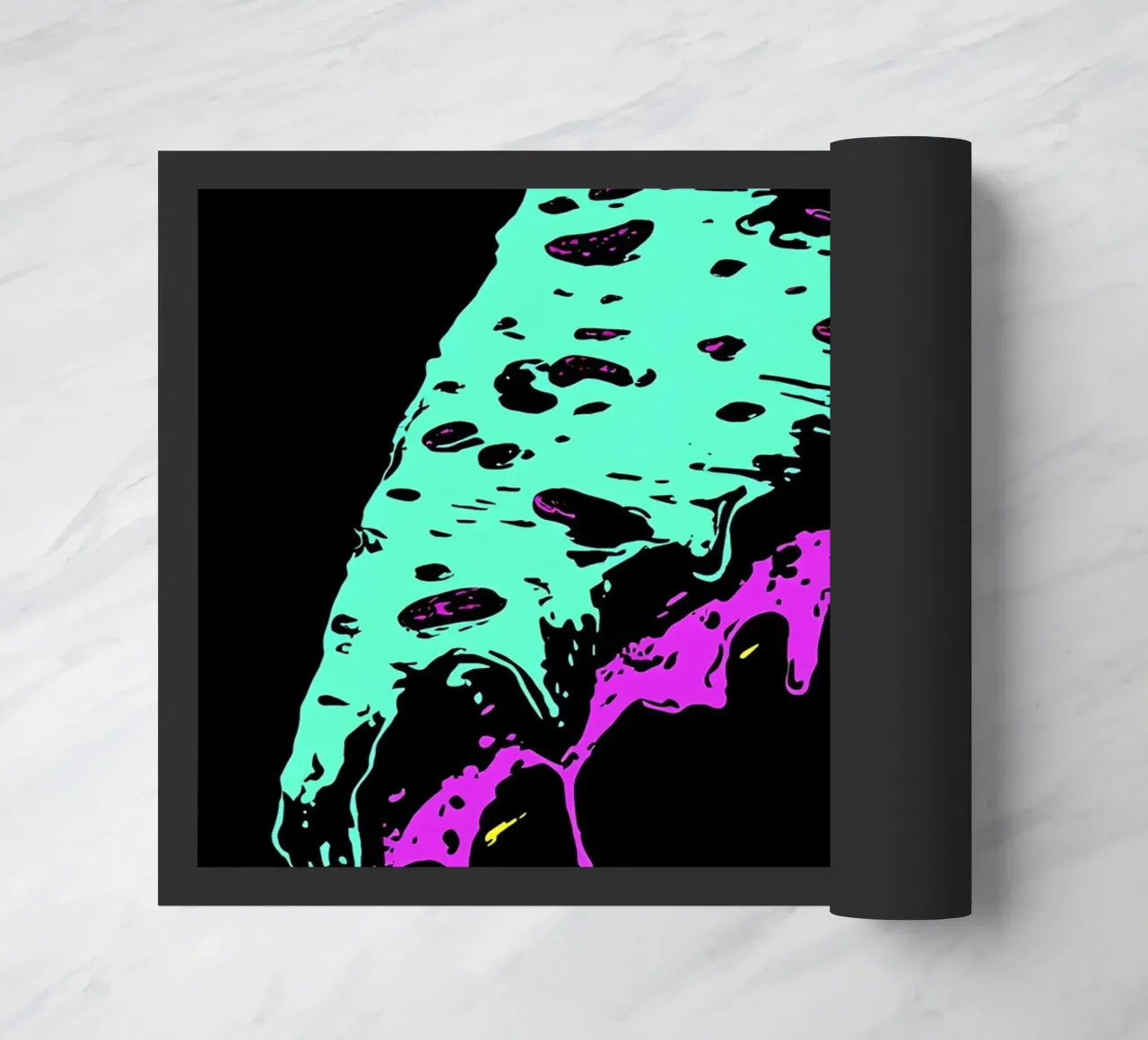 Pizza Slice - Pop Art zerbino da ColorCrash Gallery