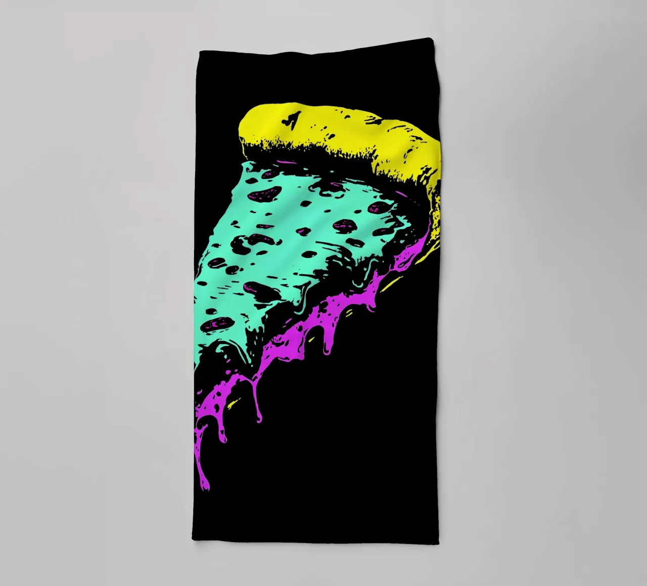 Pizza Slice - Pop Art asciugamano da bagno da ColorCrash Gallery