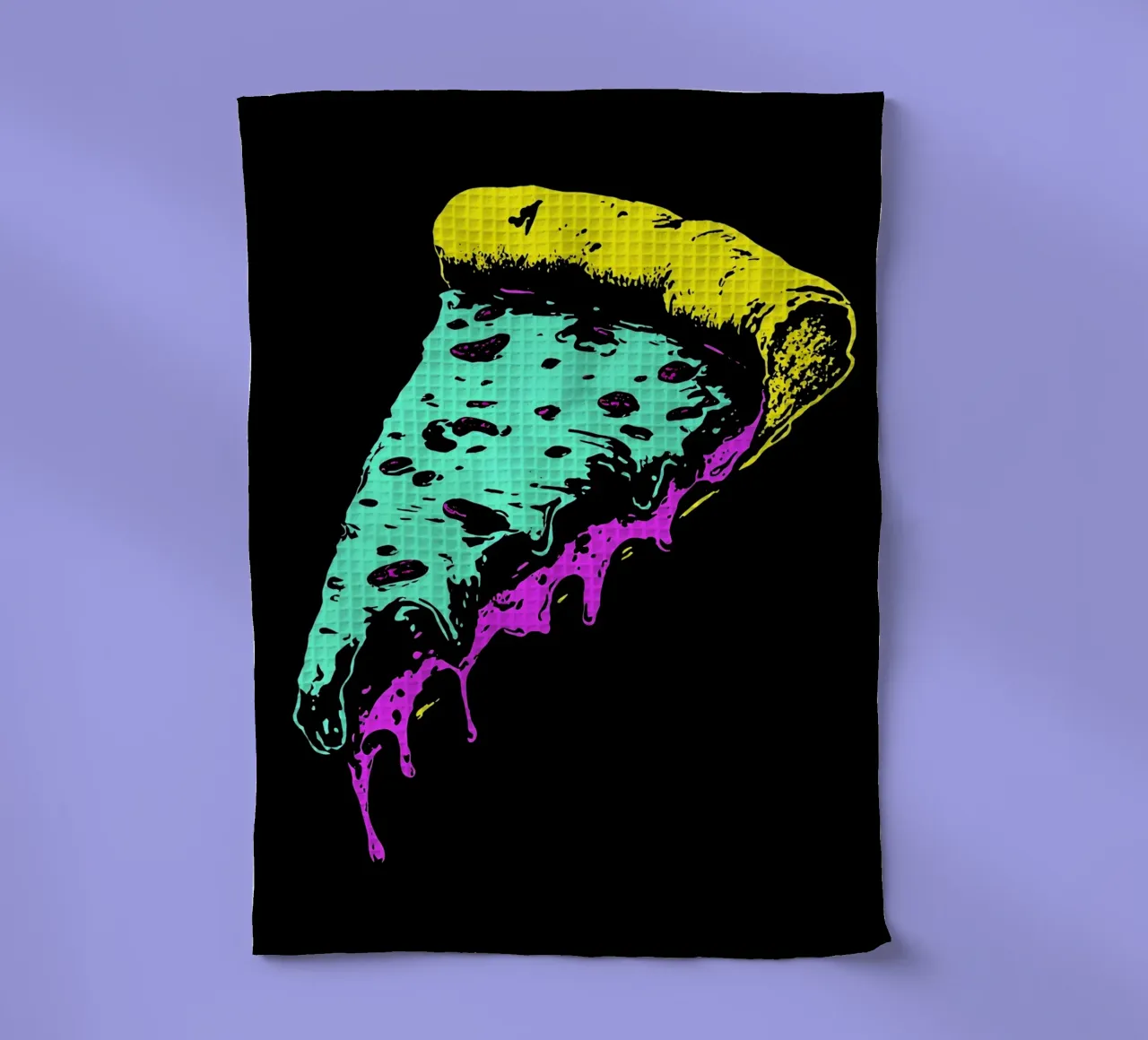 Pizza Slice - Pop Art canovaccio da cucina da ColorCrash Gallery