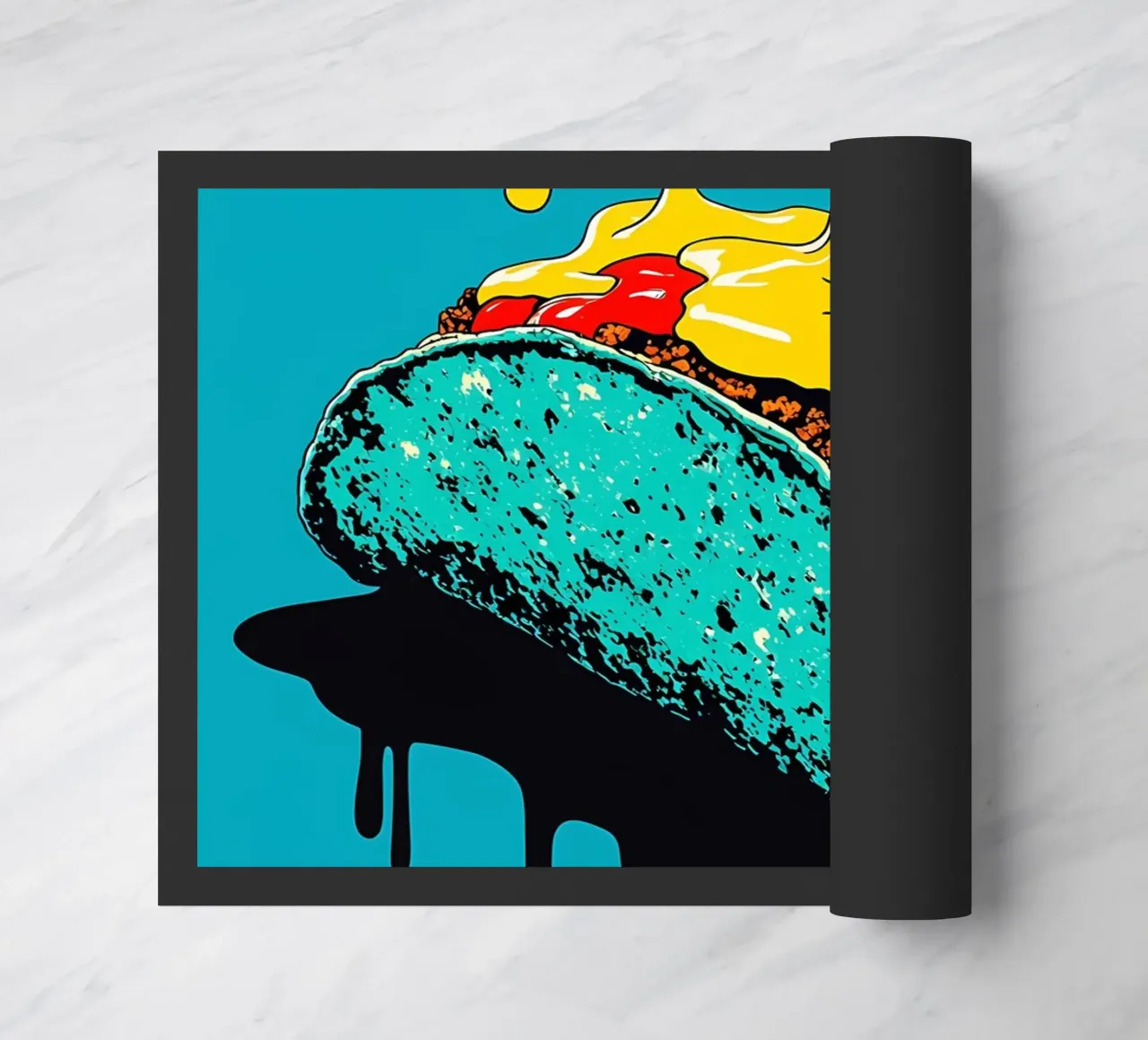 Taco - Pop Art zerbino da ColorCrash Gallery