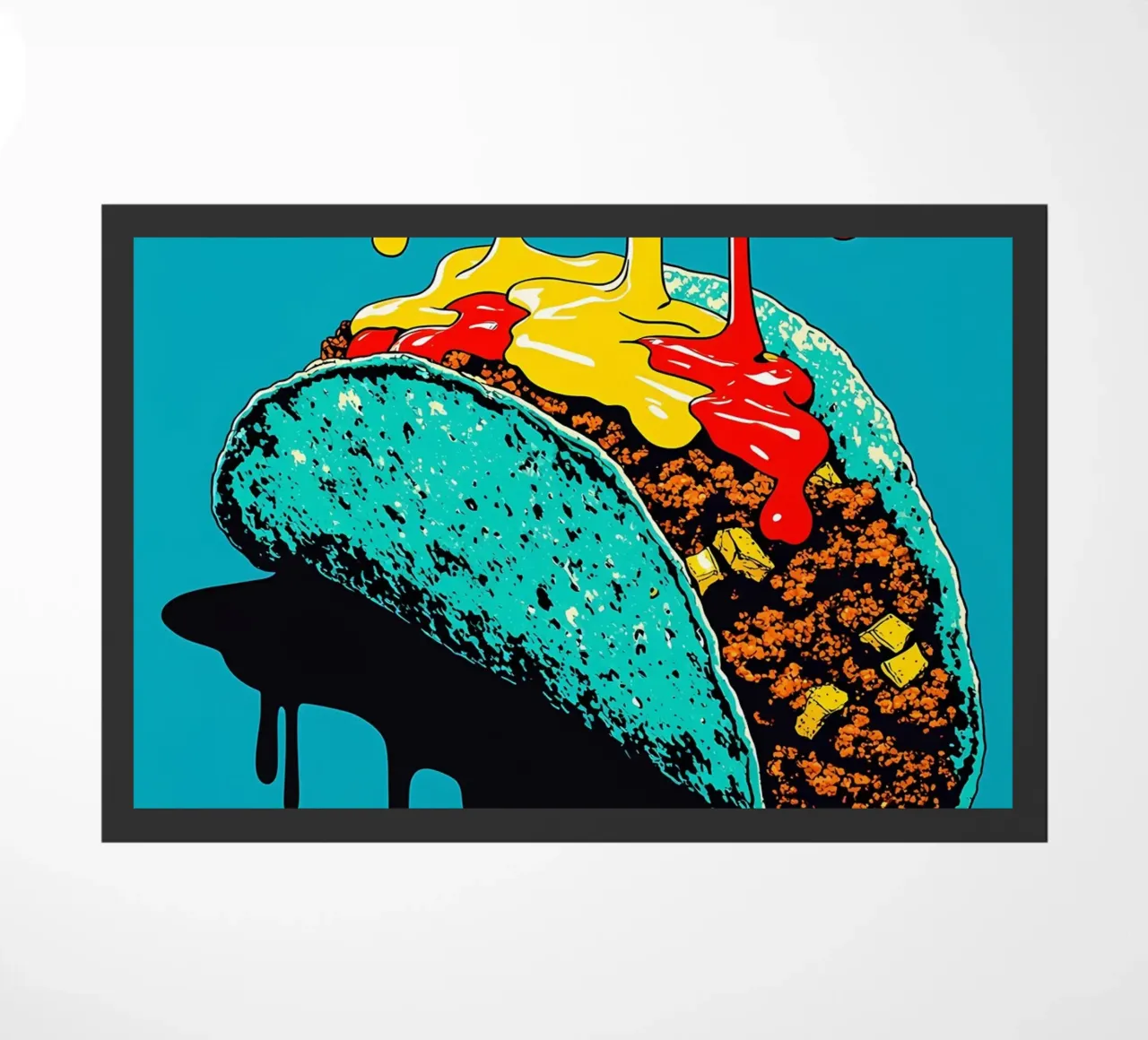 Taco - Pop Art zerbino da ColorCrash Gallery