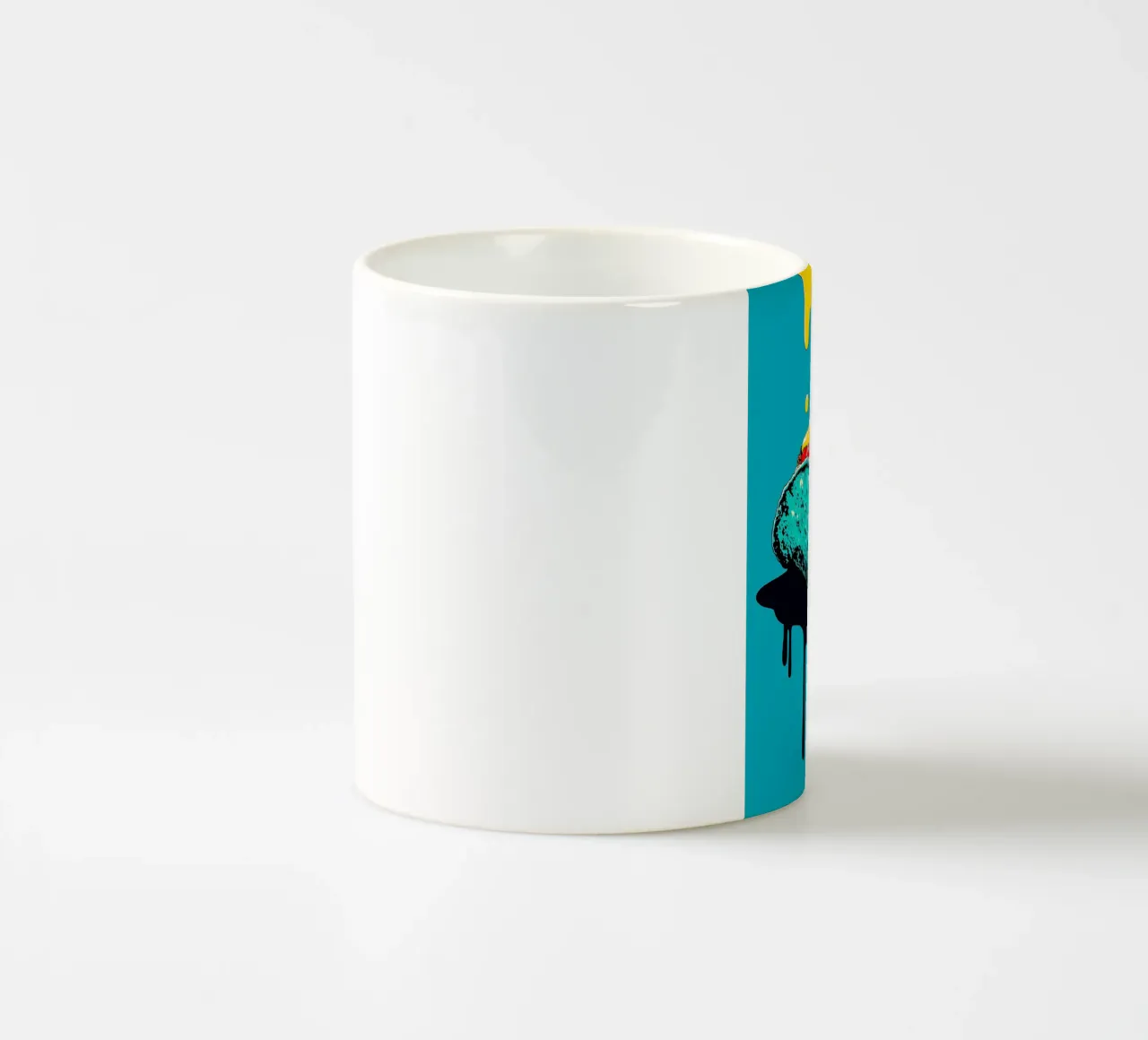 Taco - Pop Art tazza in ceramica da ColorCrash Gallery