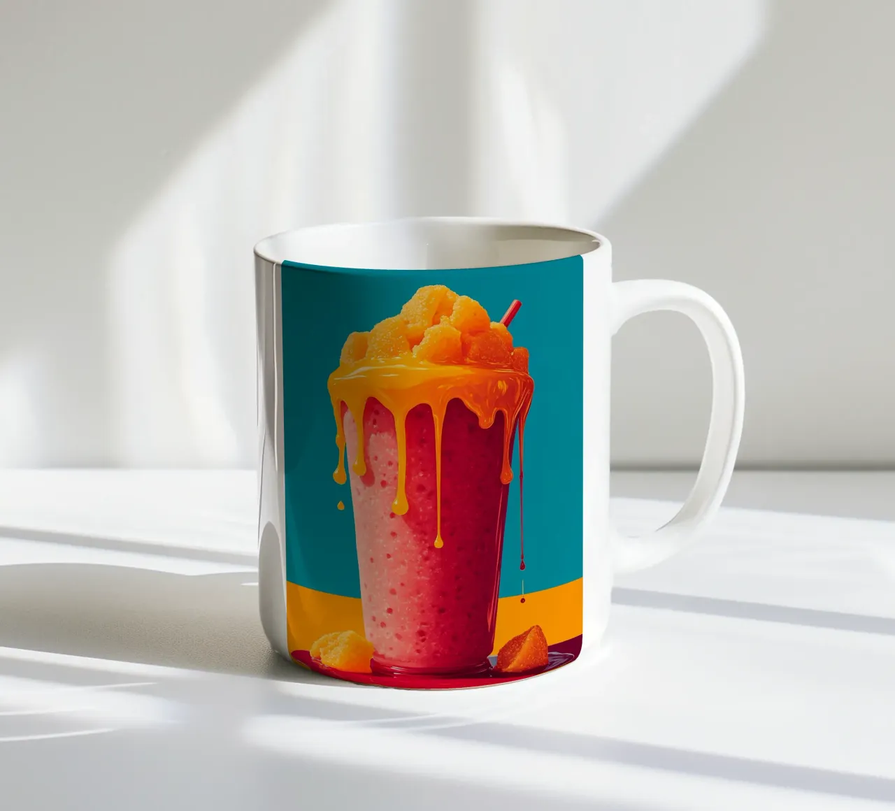 Frullato - Pop Art tazza in ceramica da ColorCrash Gallery