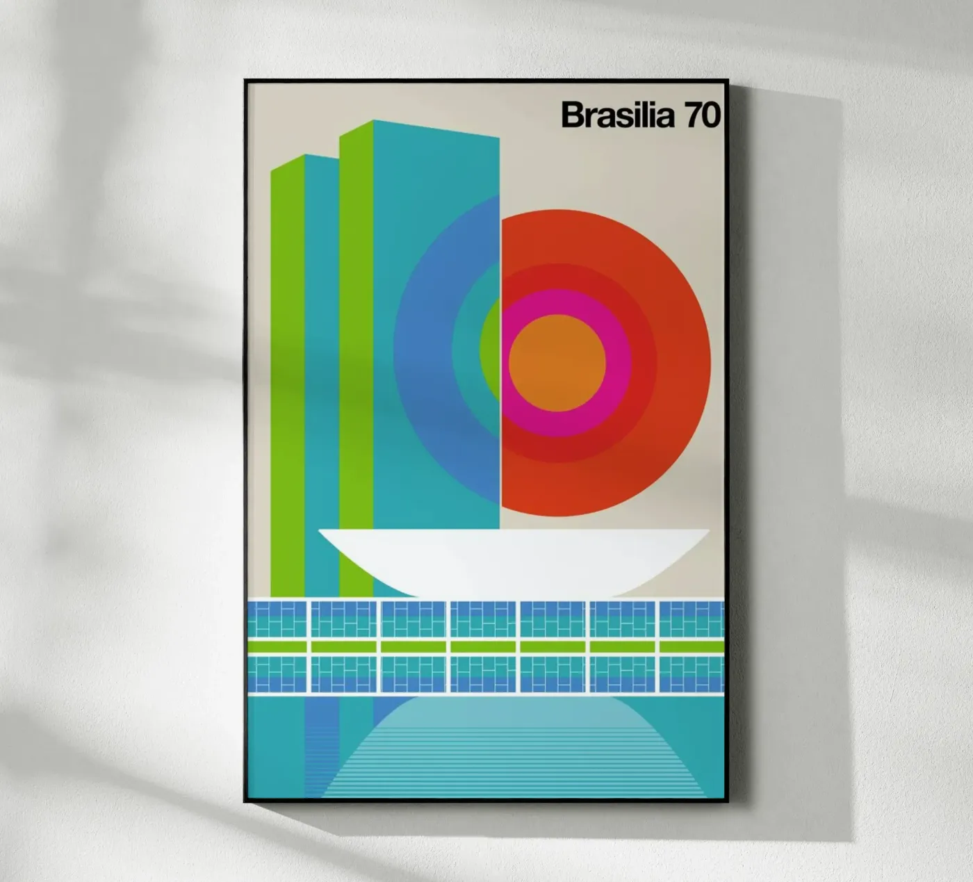 Brasilia plexiglass da Bo Lundberg