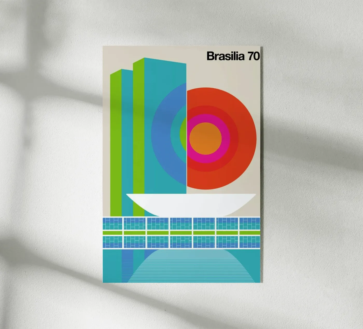 Brasilia plexiglass da Bo Lundberg