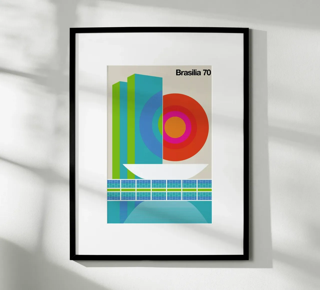 Brasilia poster da Bo Lundberg