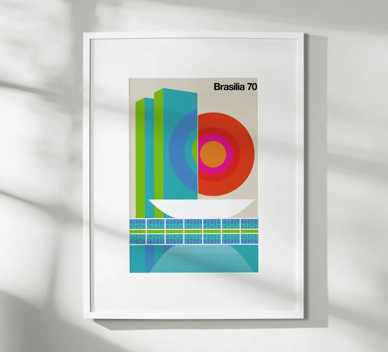 Brasilia poster da Bo Lundberg