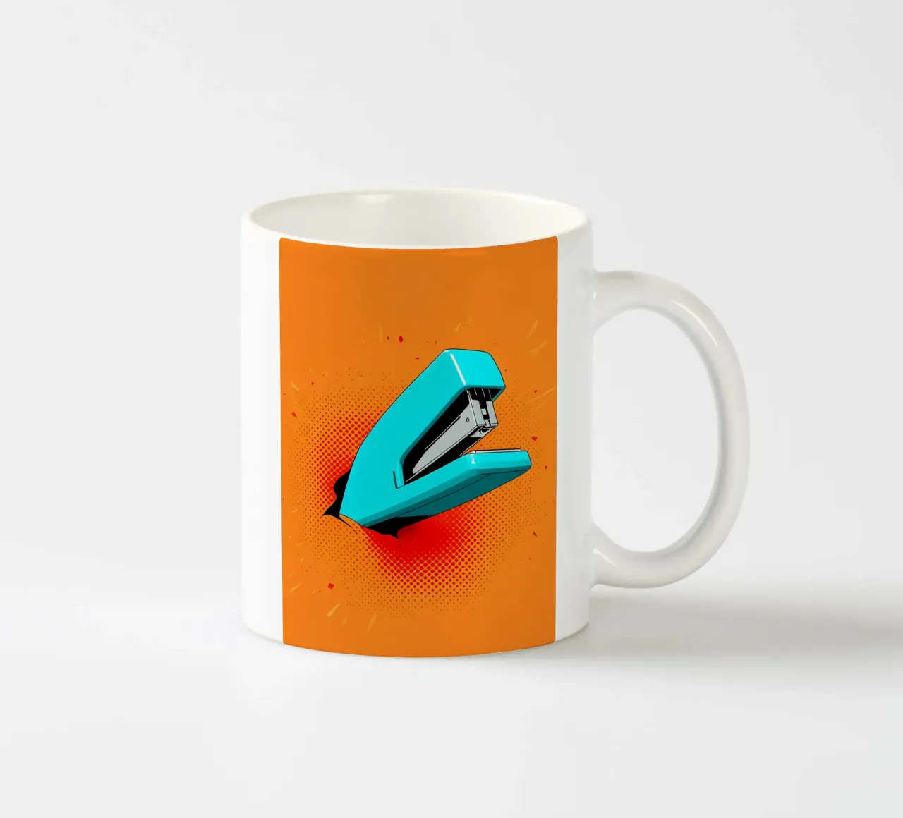 Impilatore - Pop Art tazza in ceramica da ColorCrash Gallery