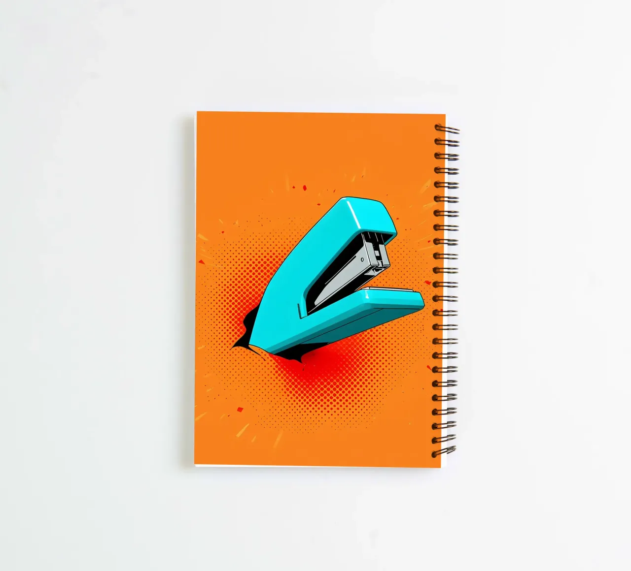 Stacker - Pop Art spiral notebook by ColorCrash Gallery