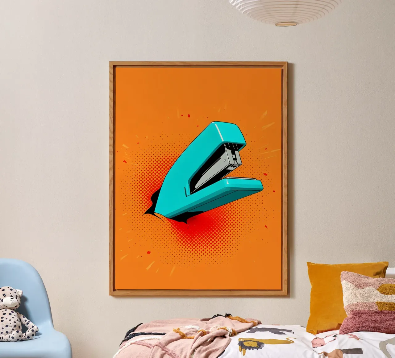 Impilatore - Pop Art alluminio dibond da ColorCrash Gallery