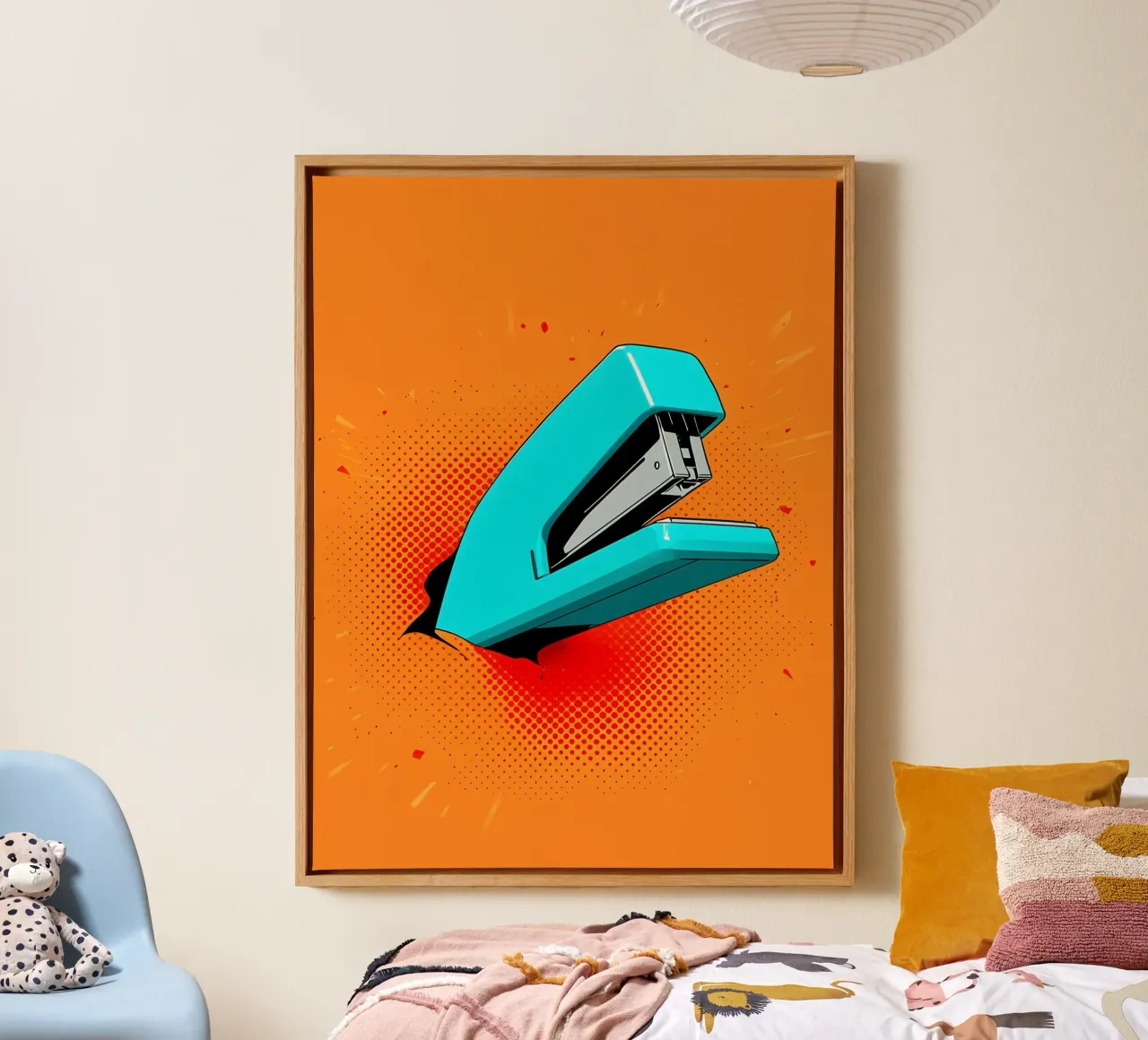 Stacker - Pop Art canvas by ColorCrash Gallery