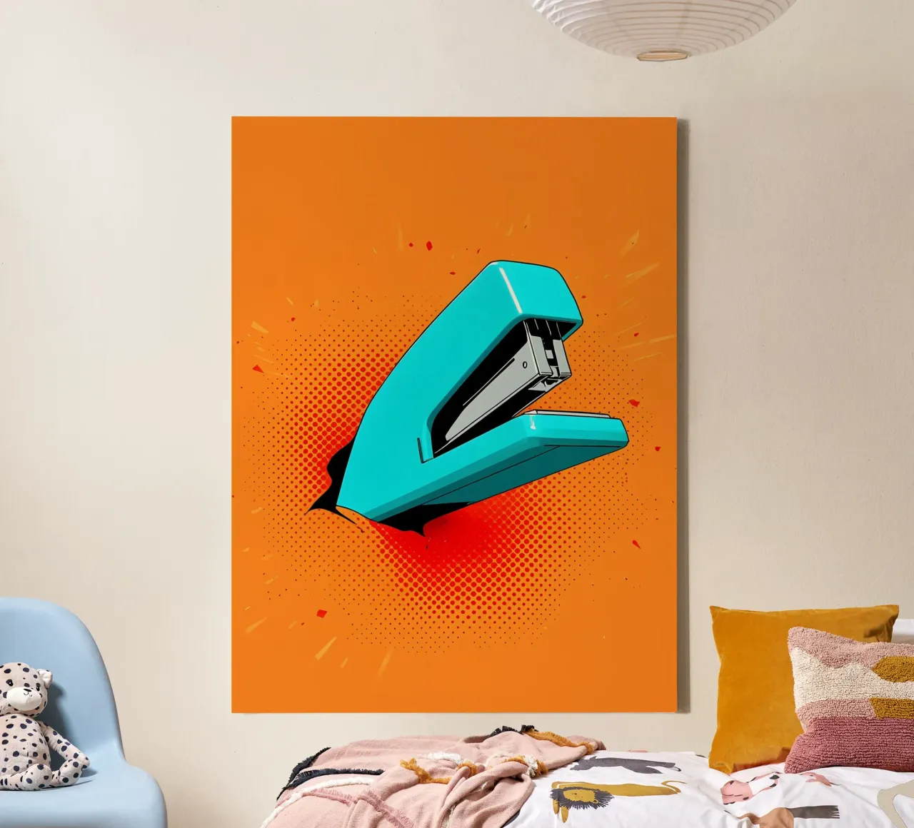 Stacker - Pop Art canvas by ColorCrash Gallery
