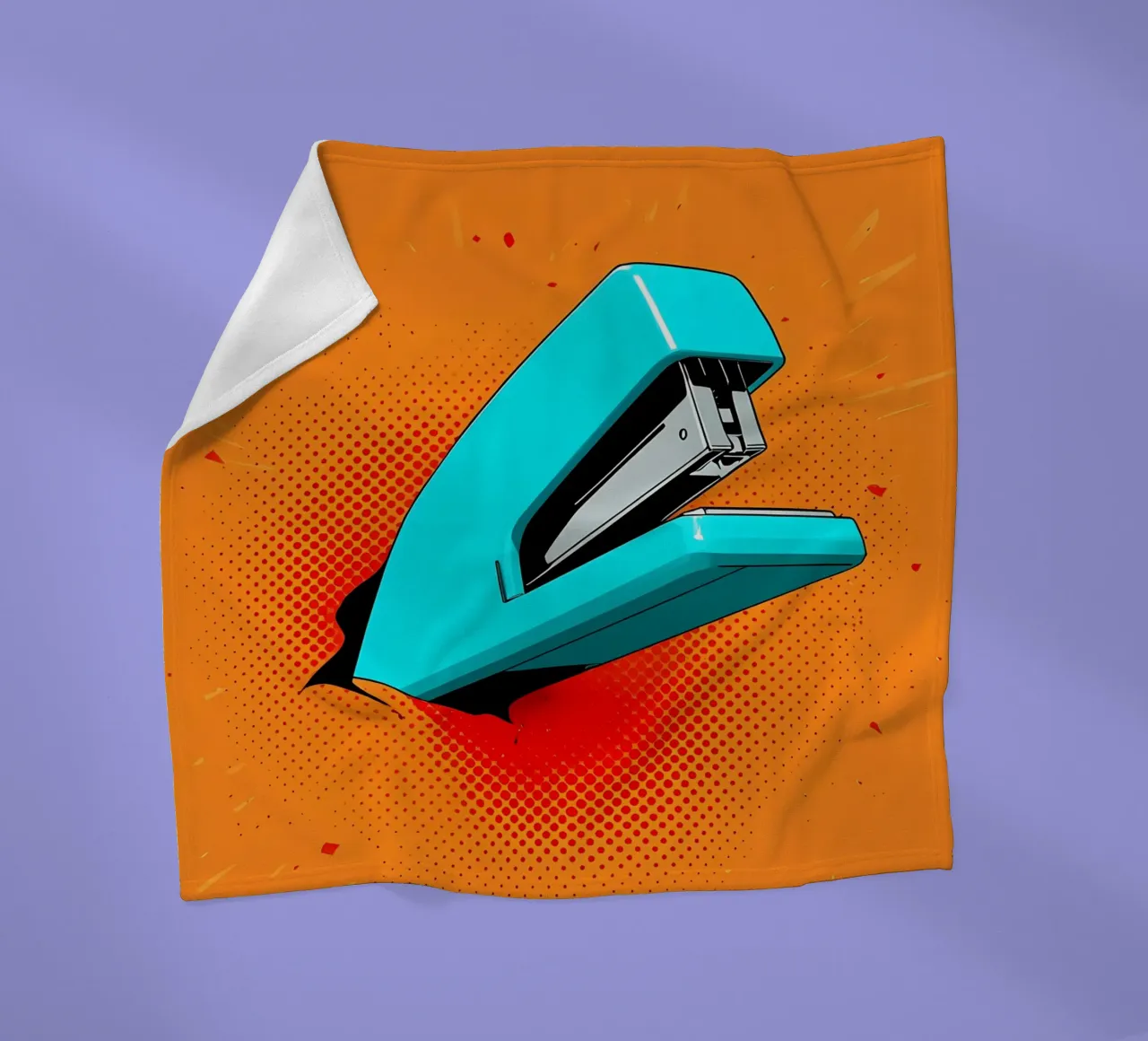 Impilatore - Pop Art coperta in pile da ColorCrash Gallery