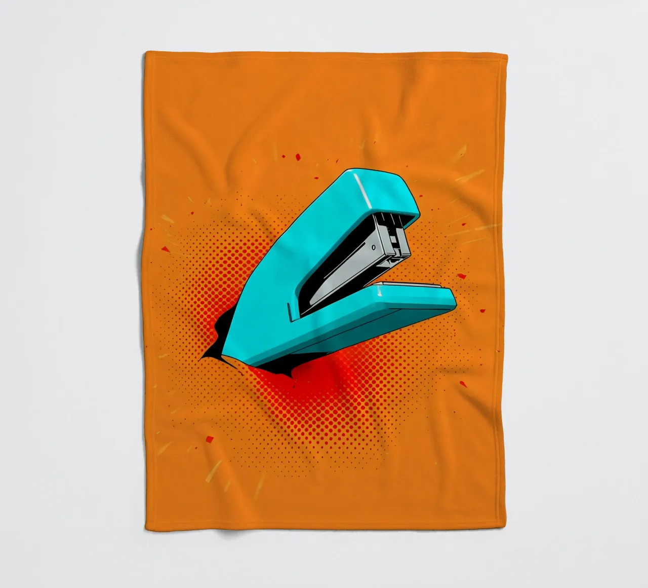 Impilatore - Pop Art coperta in pile da ColorCrash Gallery