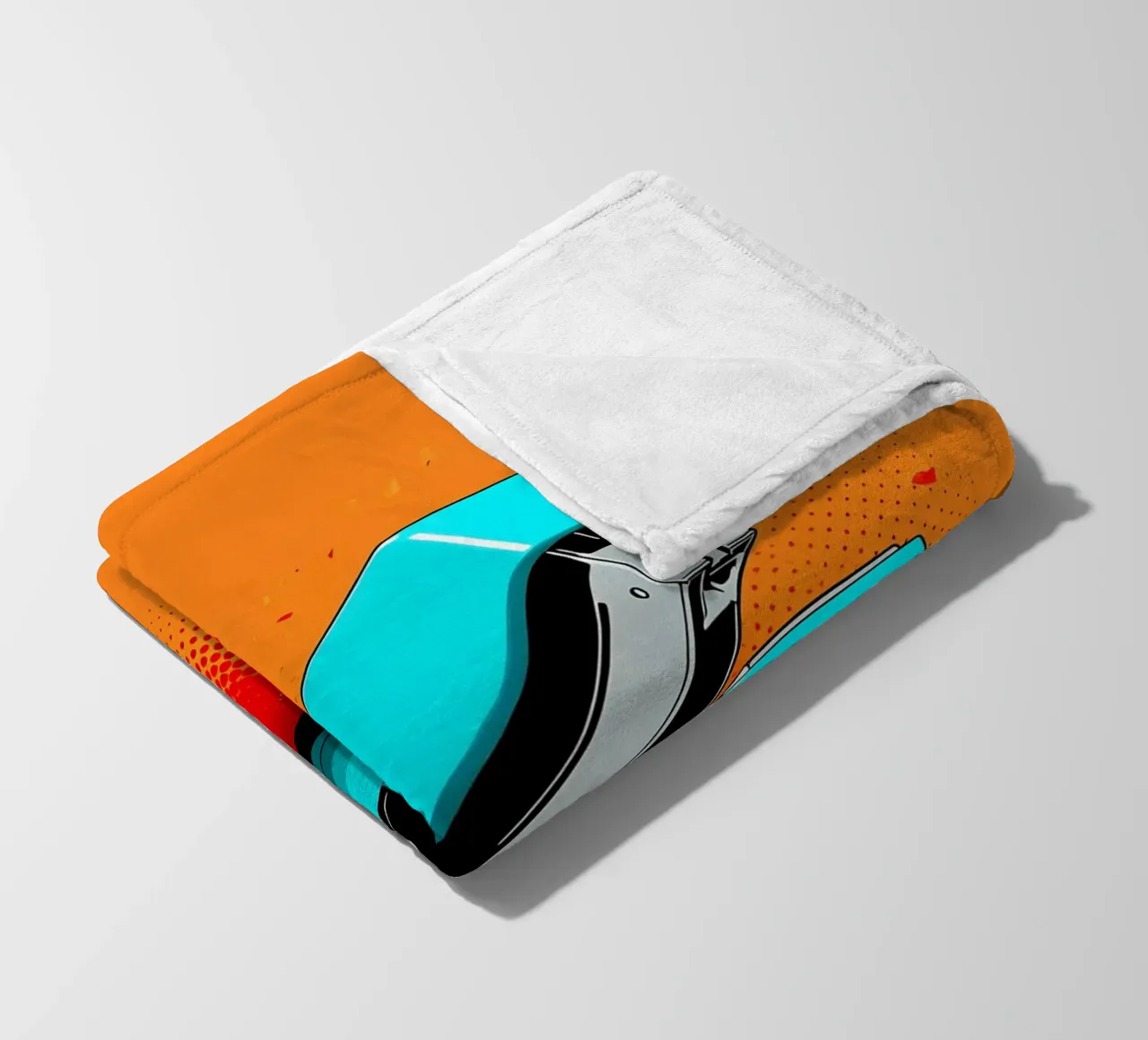 Impilatore - Pop Art coperta in pile da ColorCrash Gallery