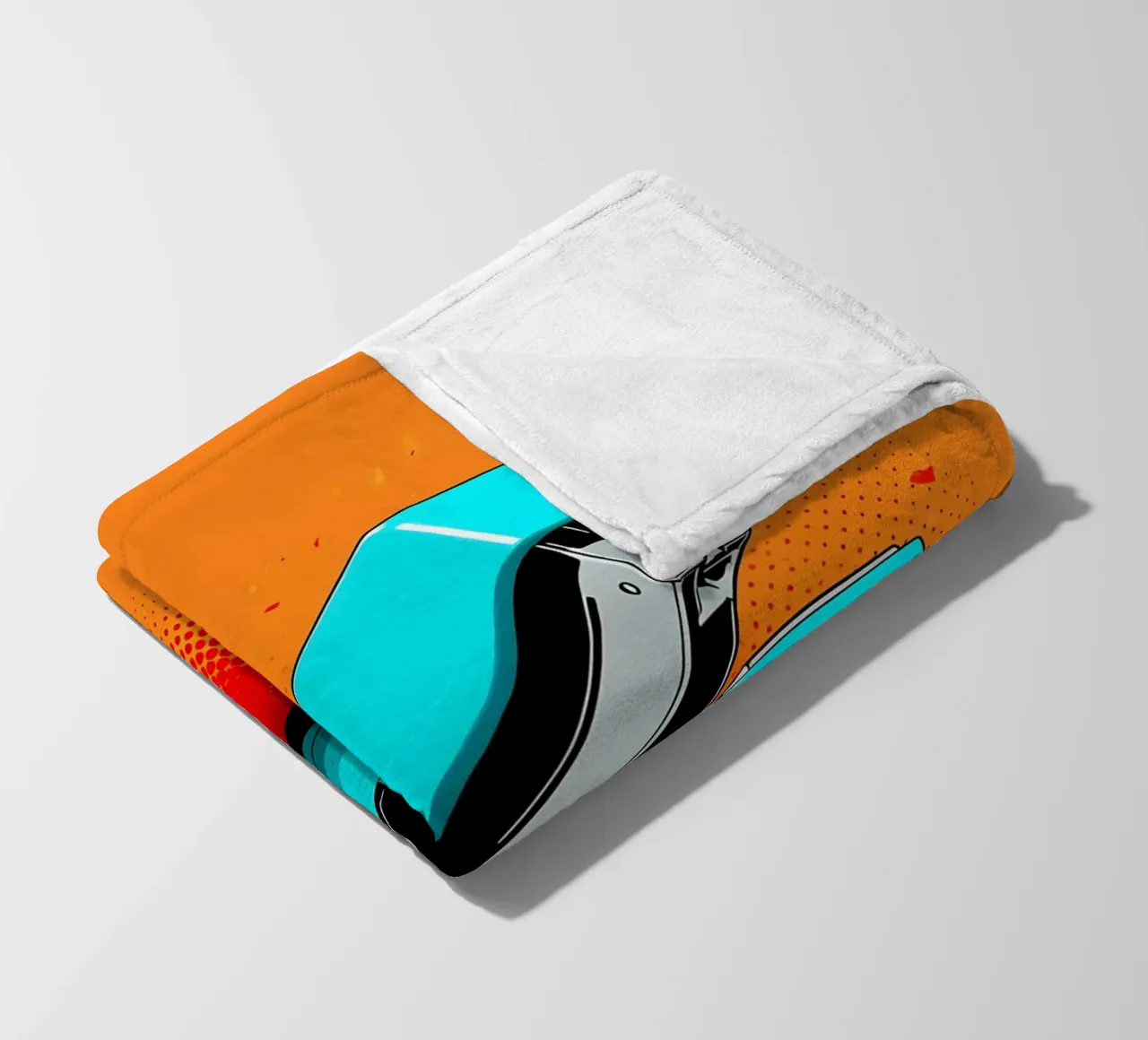 Impilatore - Pop Art coperta in pile da ColorCrash Gallery