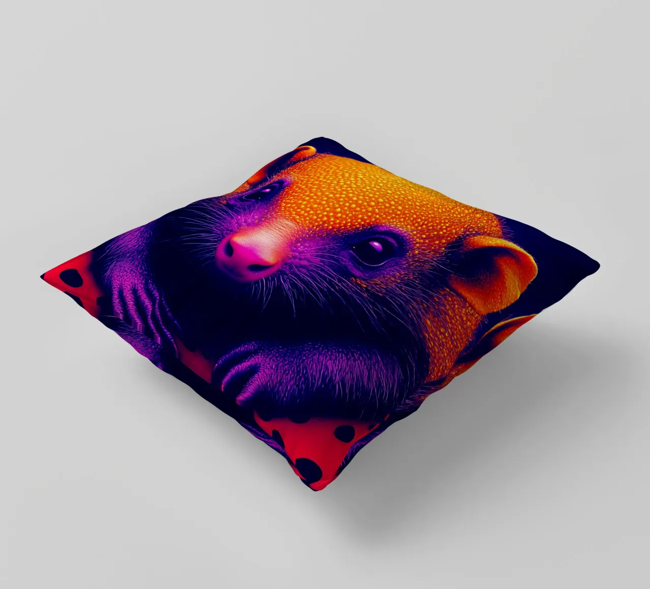 Riccio - Pop Art cuscino da ColorCrash Gallery