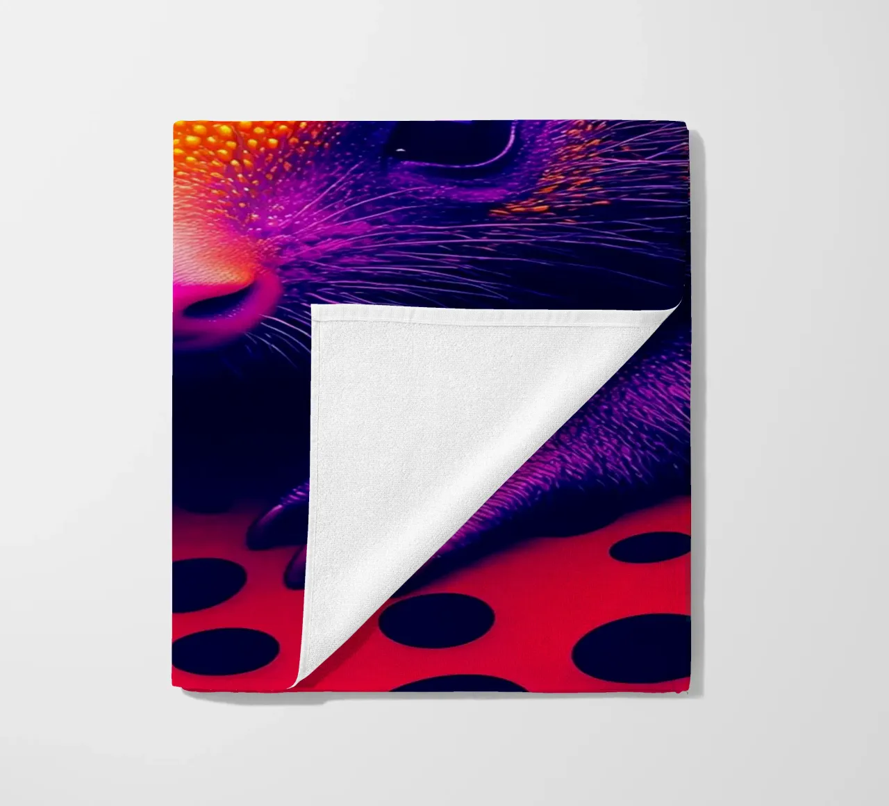 Riccio - Pop Art telo mare da ColorCrash Gallery
