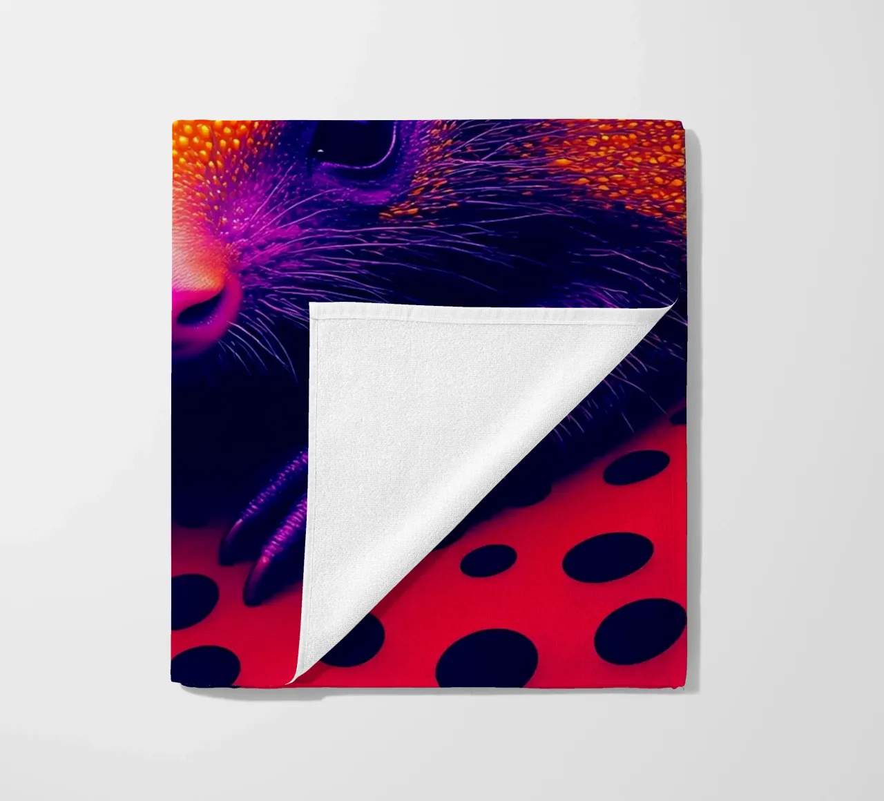 Riccio - Pop Art telo mare da ColorCrash Gallery