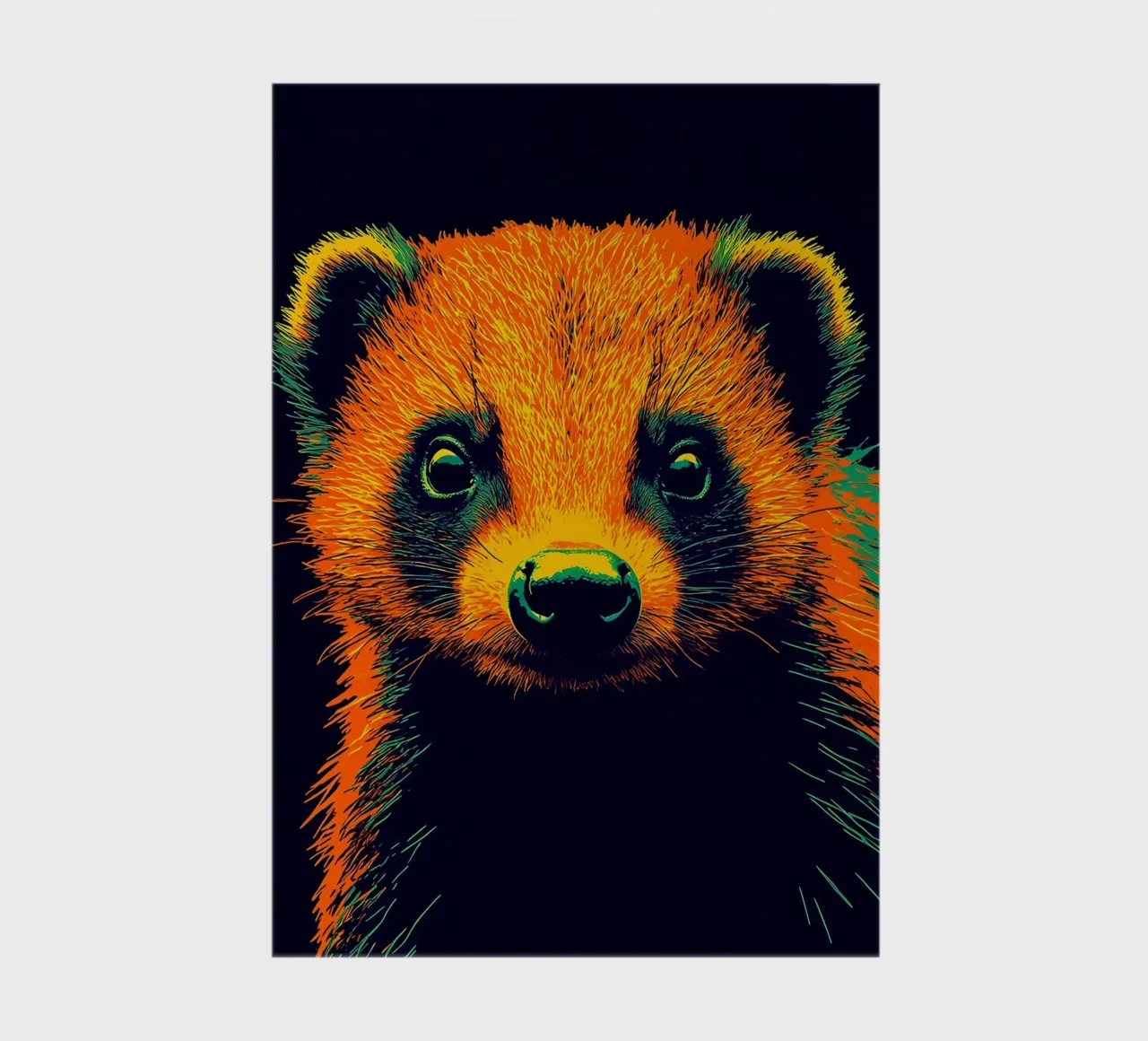 Procione - Pop Art diario da ColorCrash Gallery