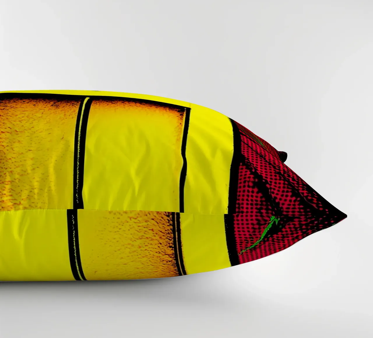 Orologio a pendolo - Pop Art cuscino da ColorCrash Gallery
